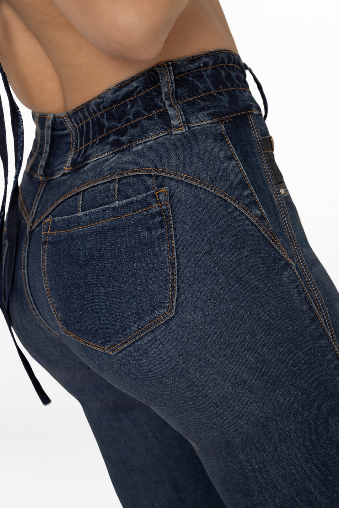 JEANS PDA - AZUL CUERO - 3008