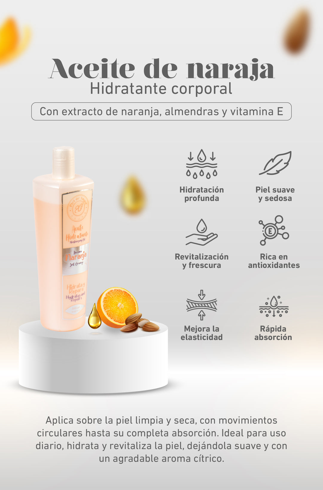 KIT ACEITE DE NARANJA 500 ML 019  x  2 unidades